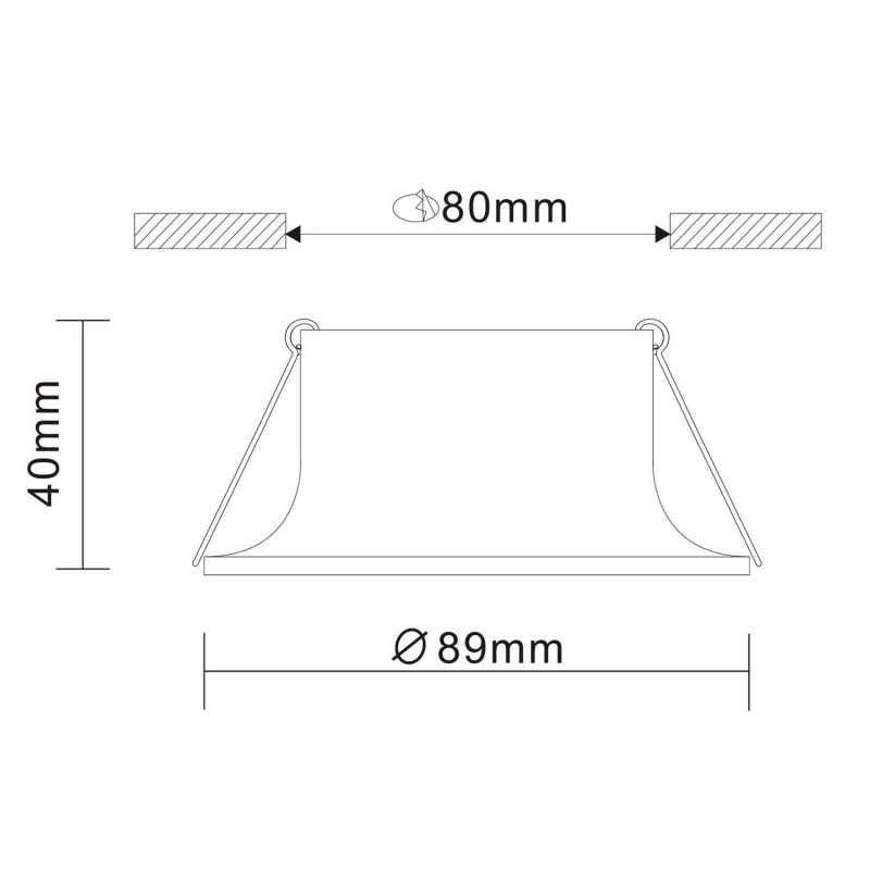 Встраиваемый светильник ST-Luce ST201.508.01
